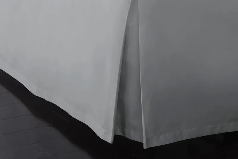 12 Inch Drop Bed Skirt Grey 1000TC Egyptian Cotton