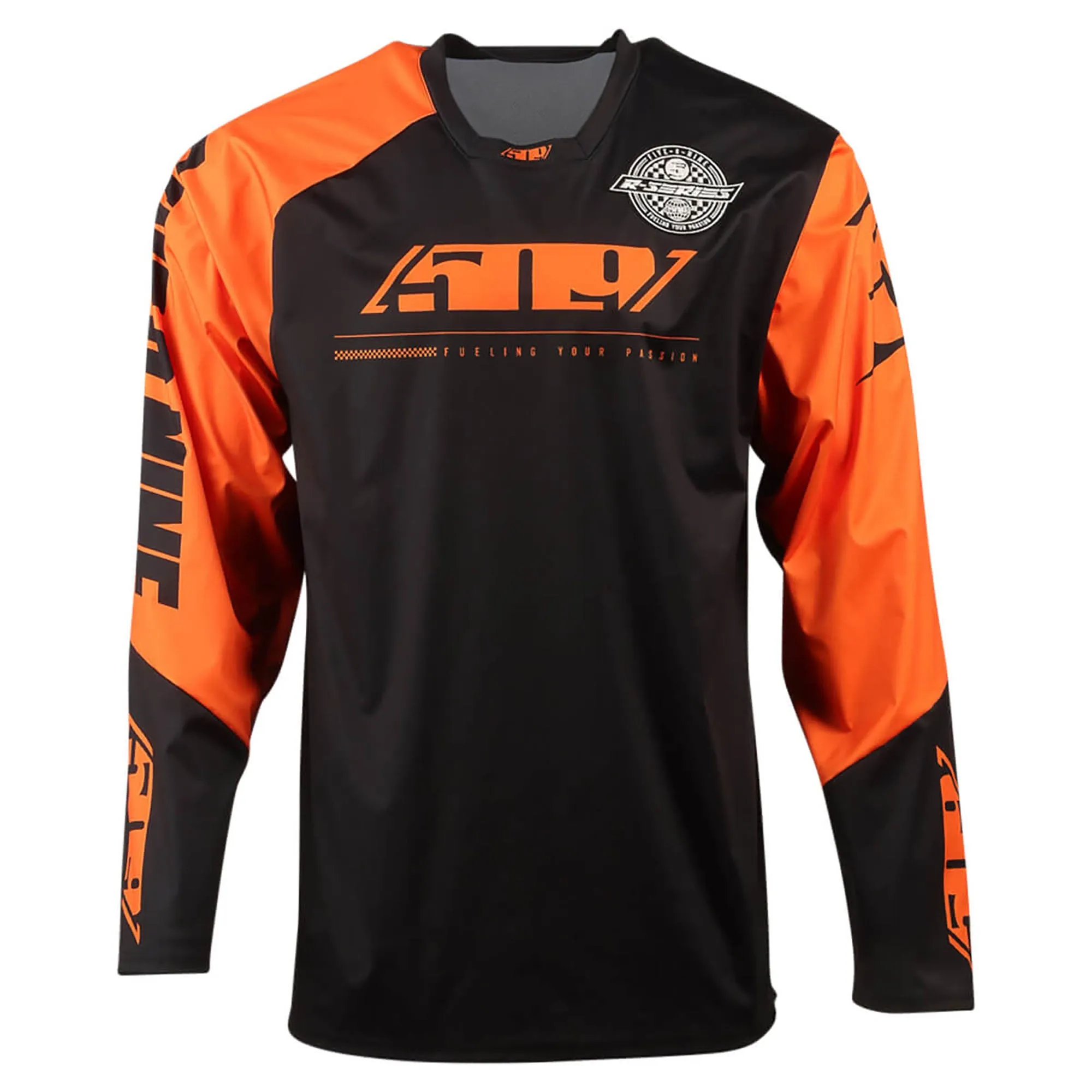 509 R - Series Windproof Jersey Orange Black