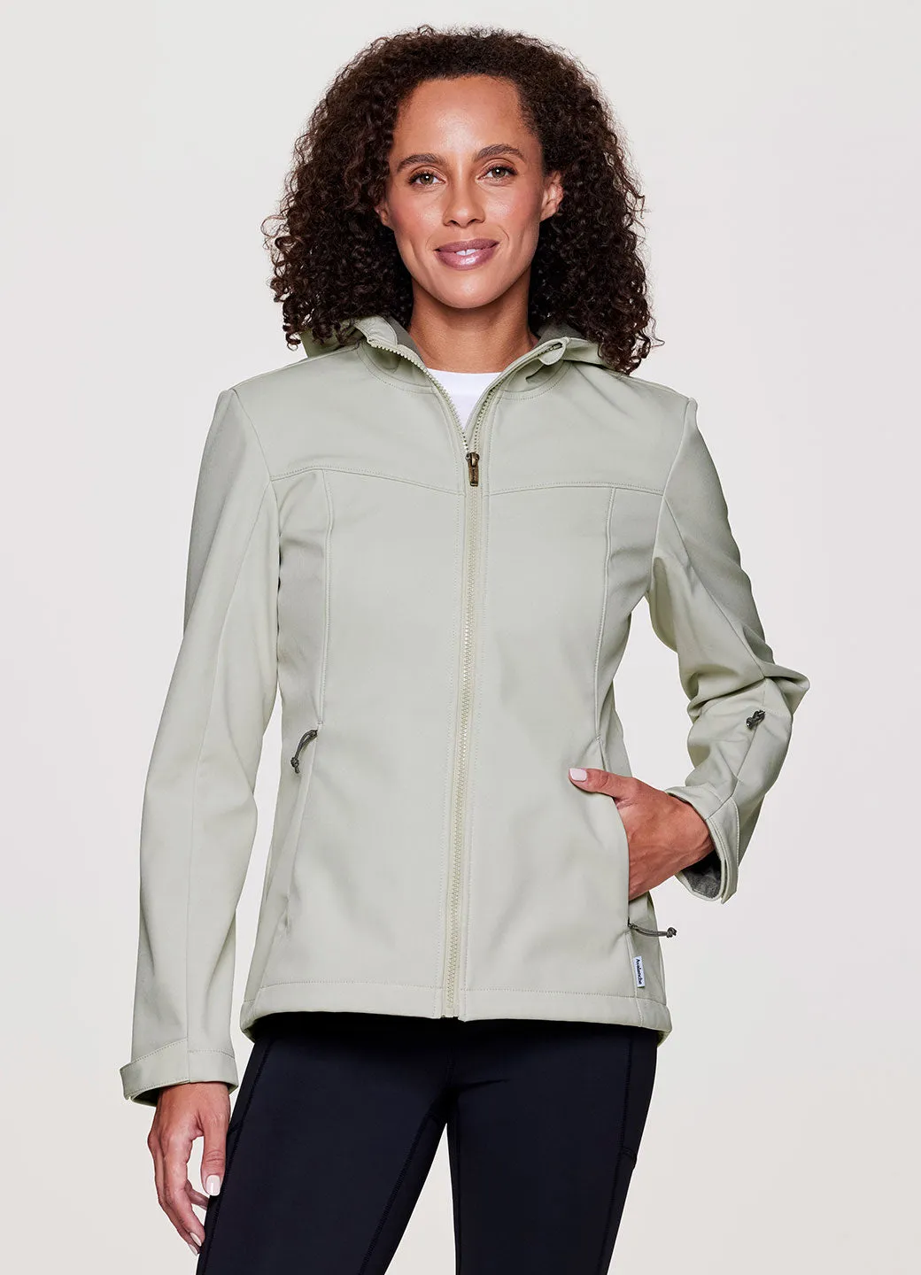 Amber II Fleece Lined Soft Shell Hoodie Jacket