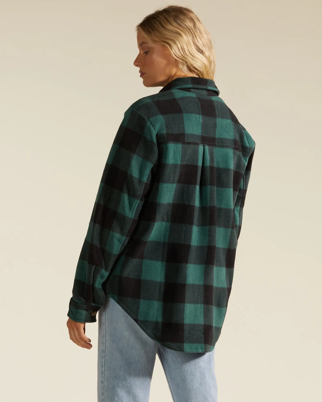 Billabong Forge Fleece L/S Shirt-Evergreen