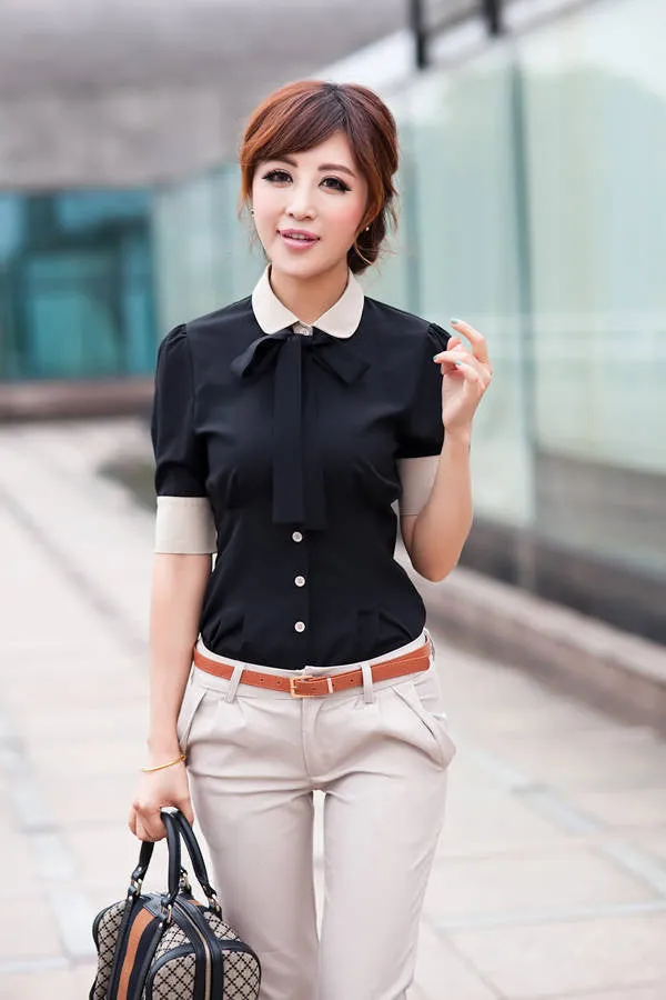 Career shirt new Promotions hot trendy cozy women clothes plus size Casual shirt Korean Slim shirt