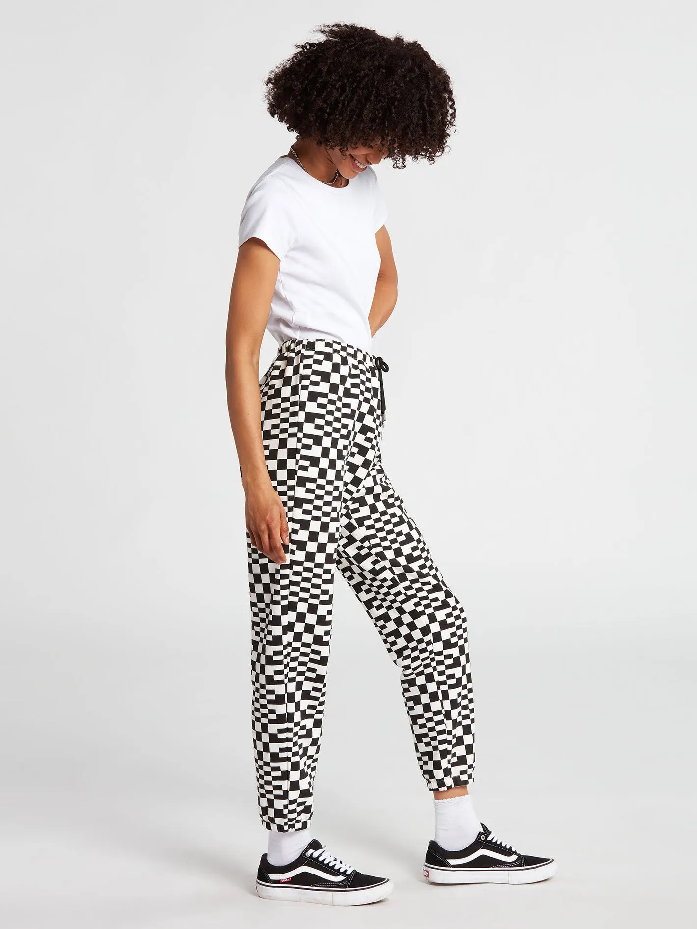 Check You Out Pant - Black White