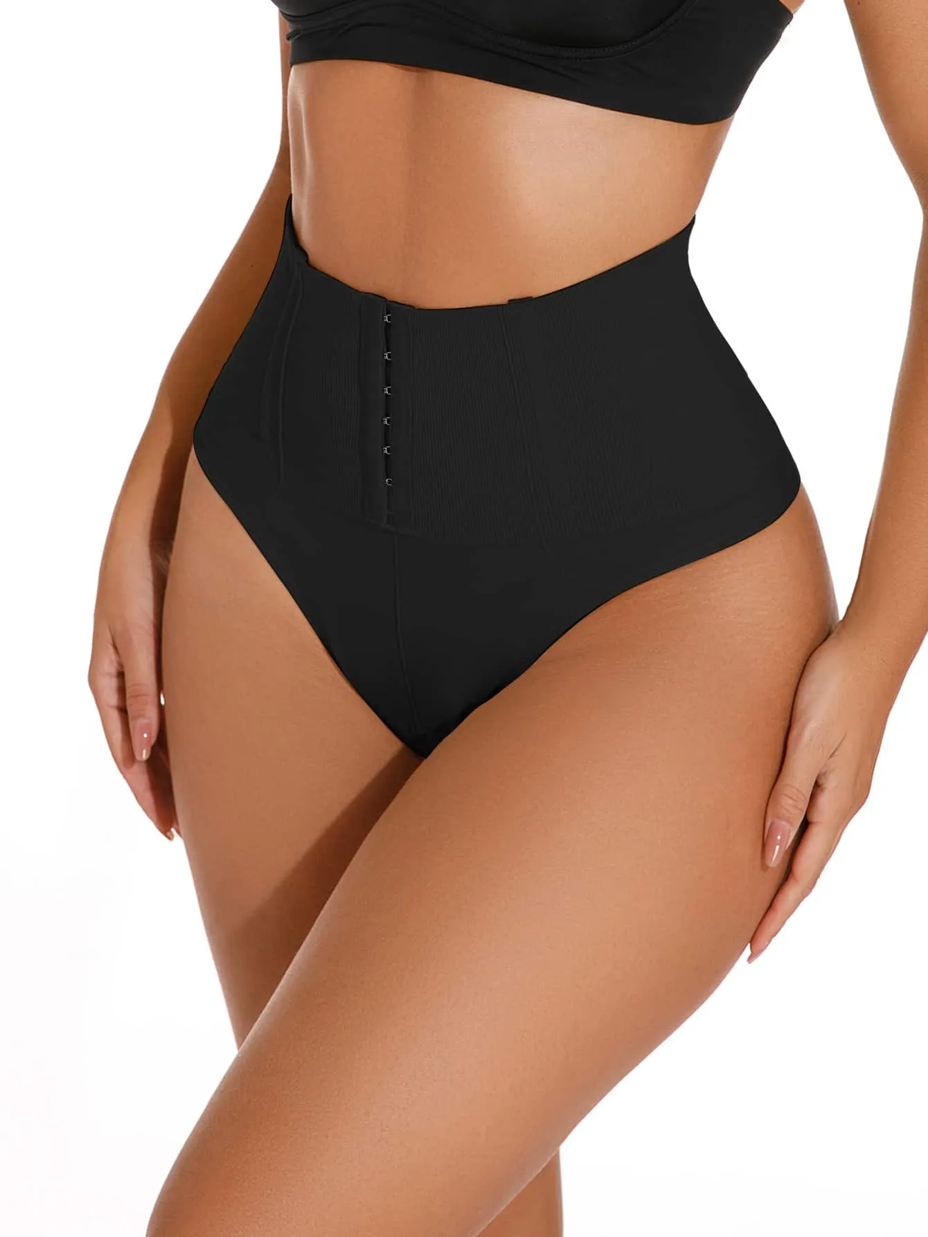 Comfortable Hook & Eye Shapewear Panty for a Sleek Silhouette