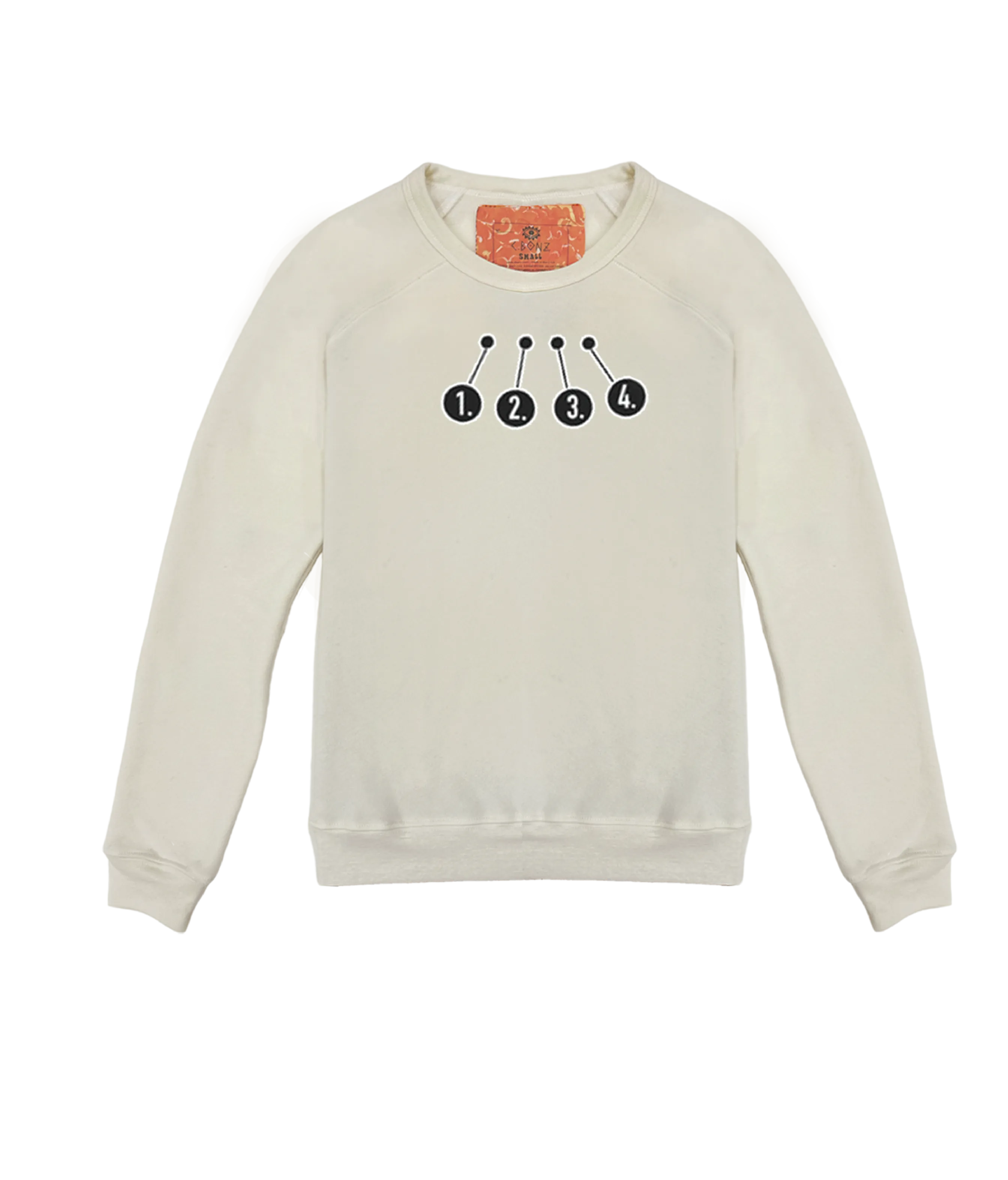 Custom Chest Mini Embroideries Classic Crew Pullover