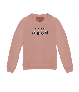 Custom Chest Mini Embroideries Classic Crew Pullover