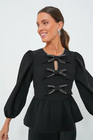 Embellished Bow Blair Blouse