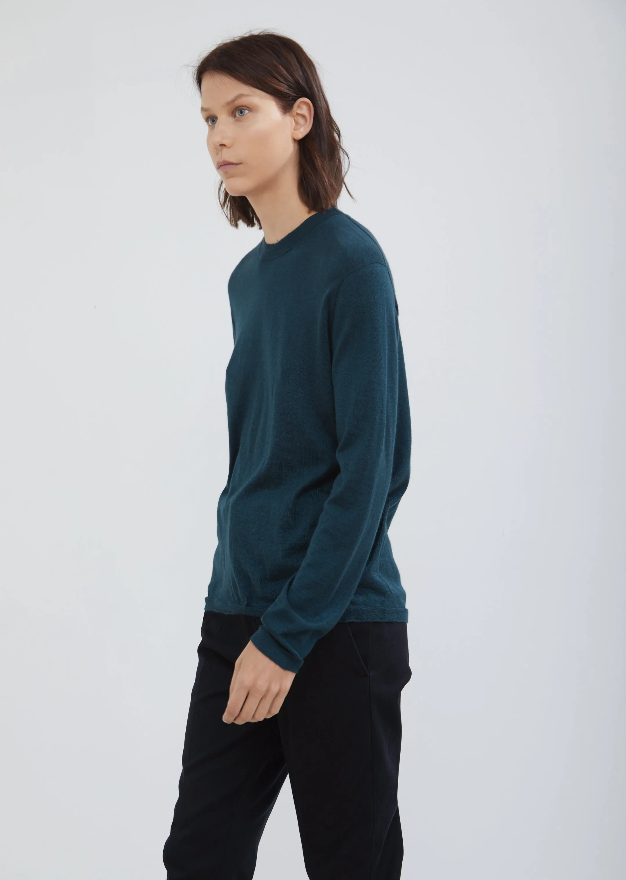 Extrafine Basic Cashmere Crewneck