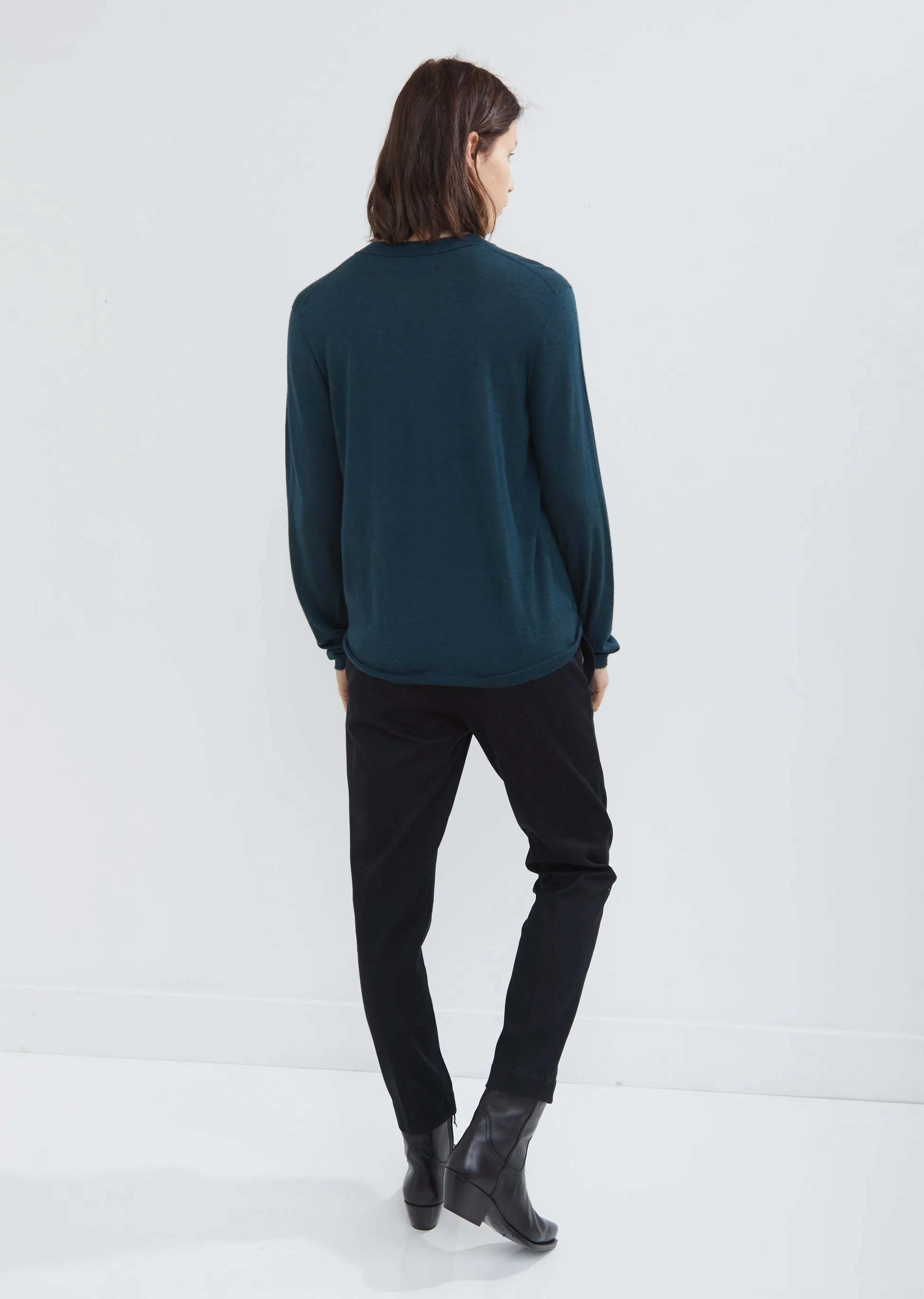 Extrafine Basic Cashmere Crewneck