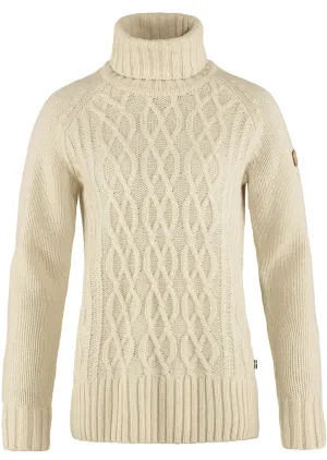 FJALLRAVEN OVIK KNIT ROLL NECK WOMENS