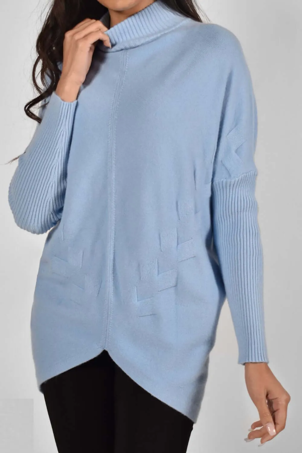 Frank Lyman Sweater 213134U-BLU Blue