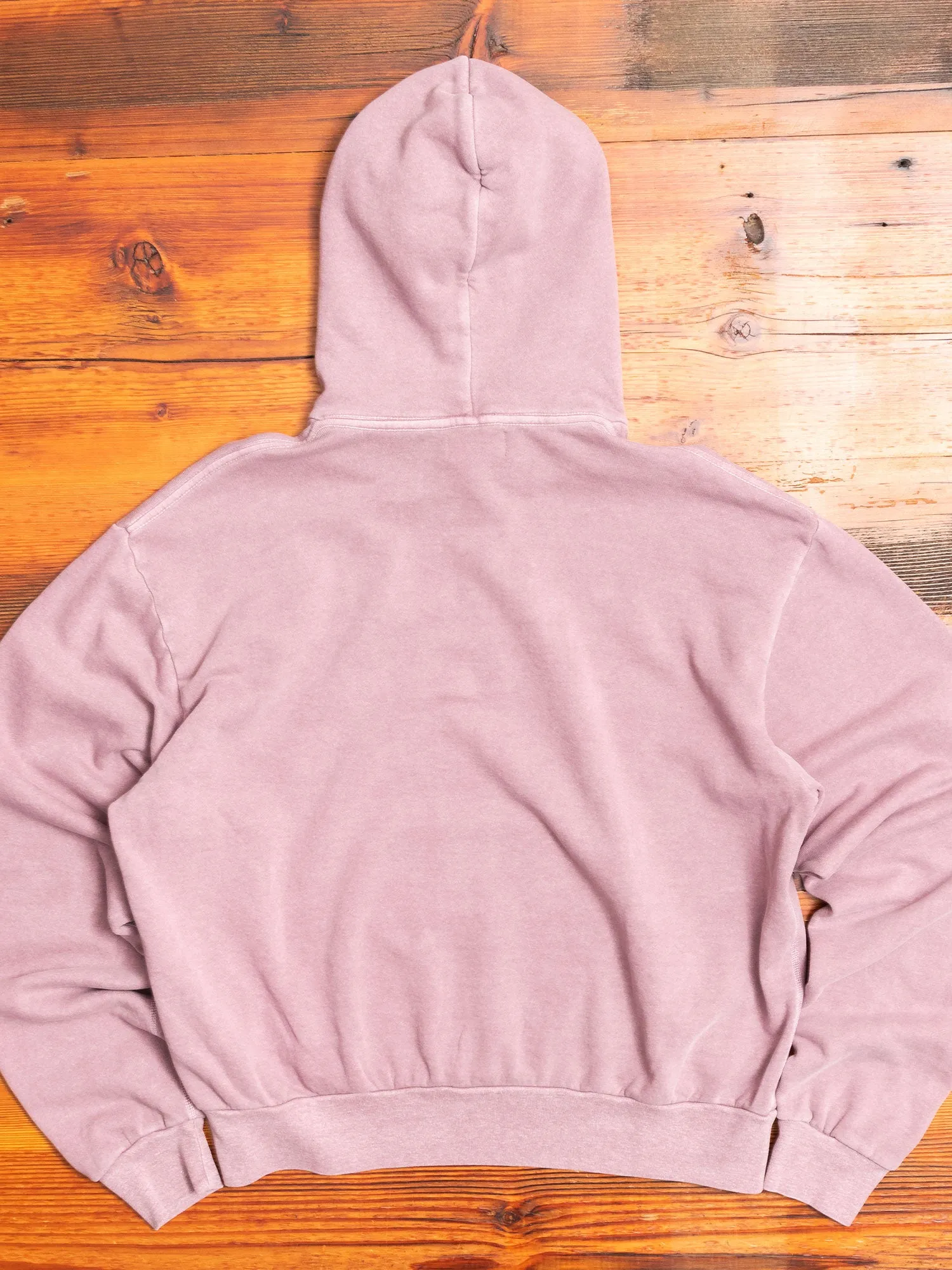 Interval Hoodie in Washed Boredeaux