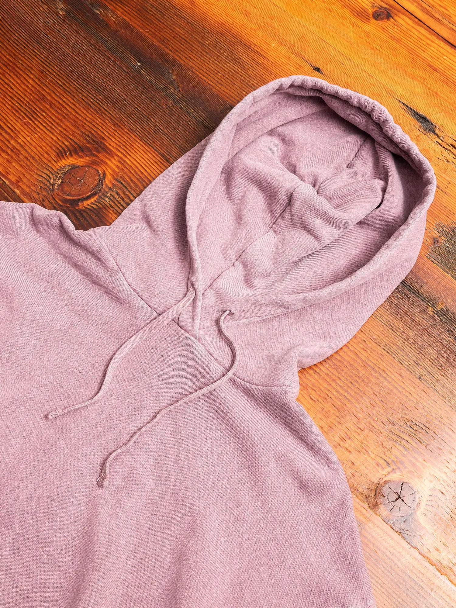 Interval Hoodie in Washed Boredeaux