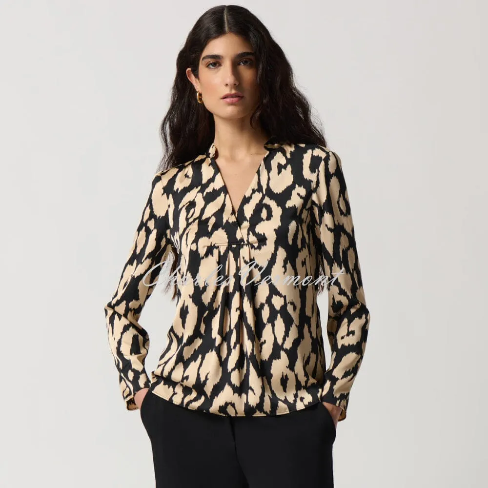 Joseph Ribkoff Animal Print Top - Style 234077