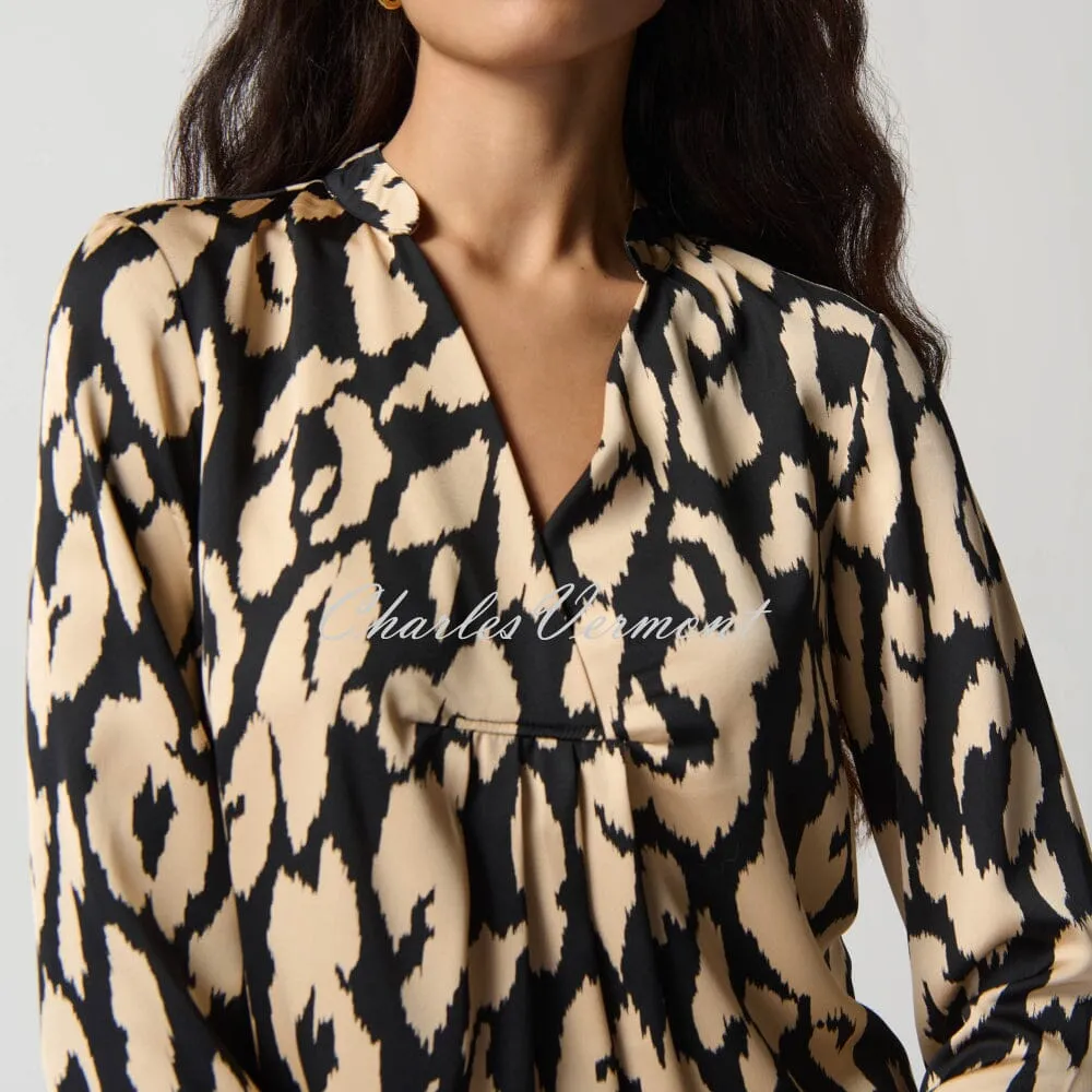 Joseph Ribkoff Animal Print Top - Style 234077