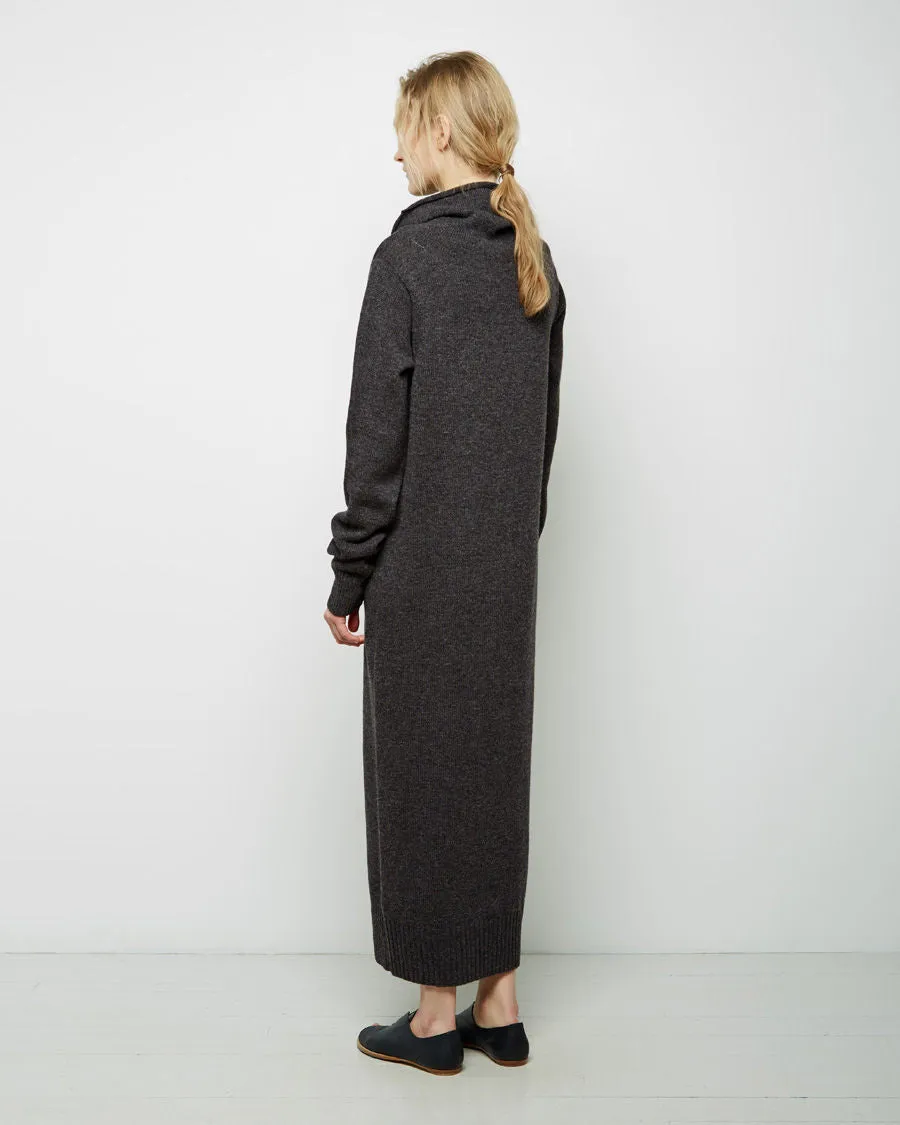 Long Wool Dress