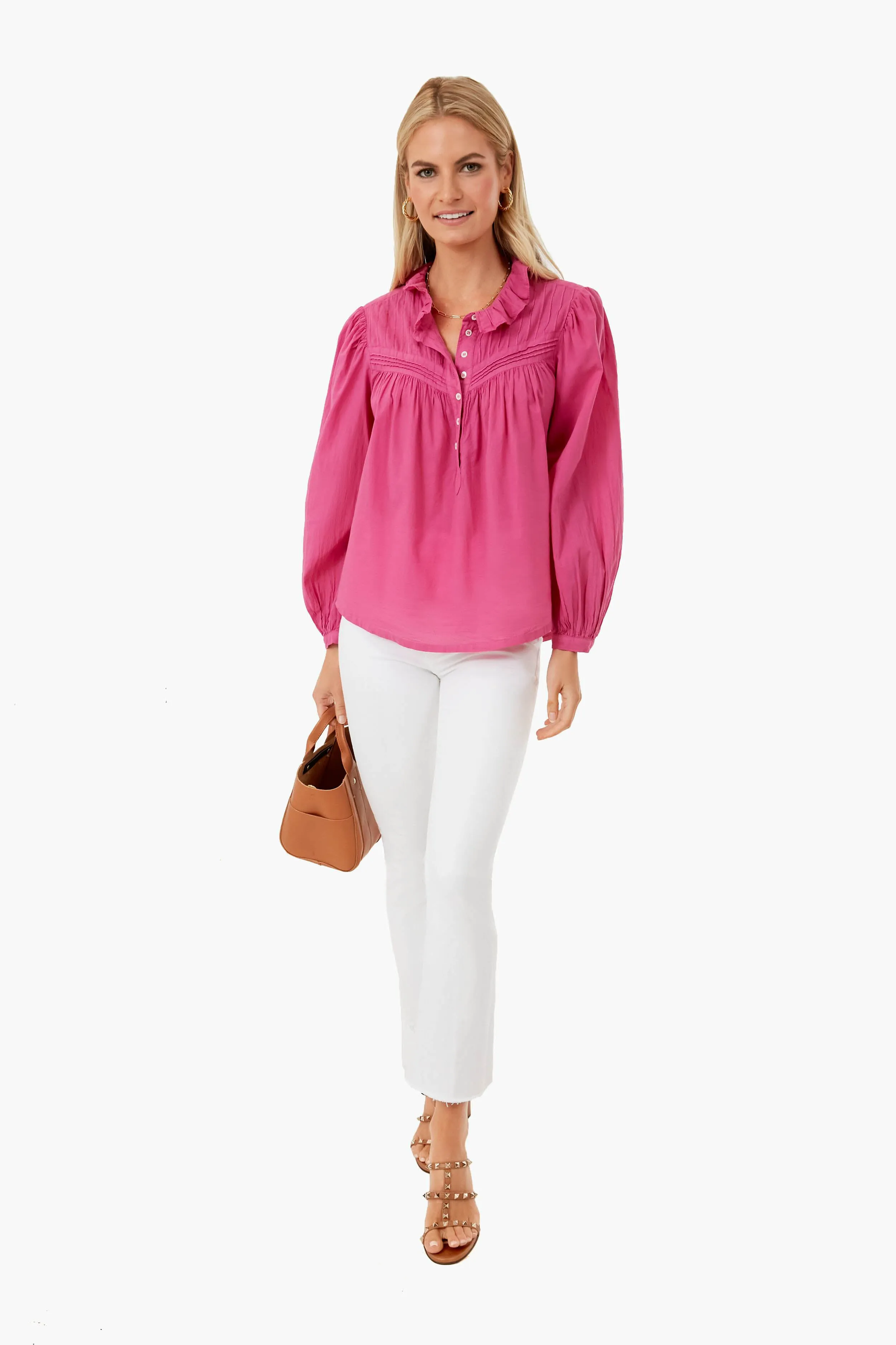 Magenta Pink Larsen Top