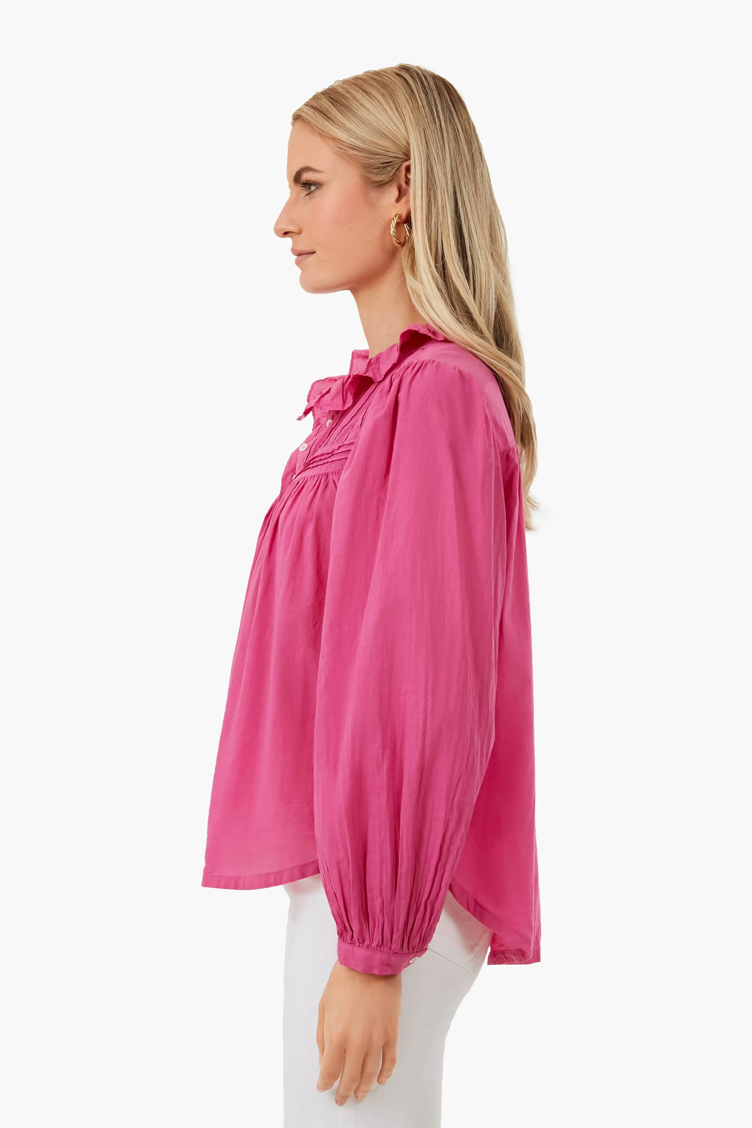 Magenta Pink Larsen Top