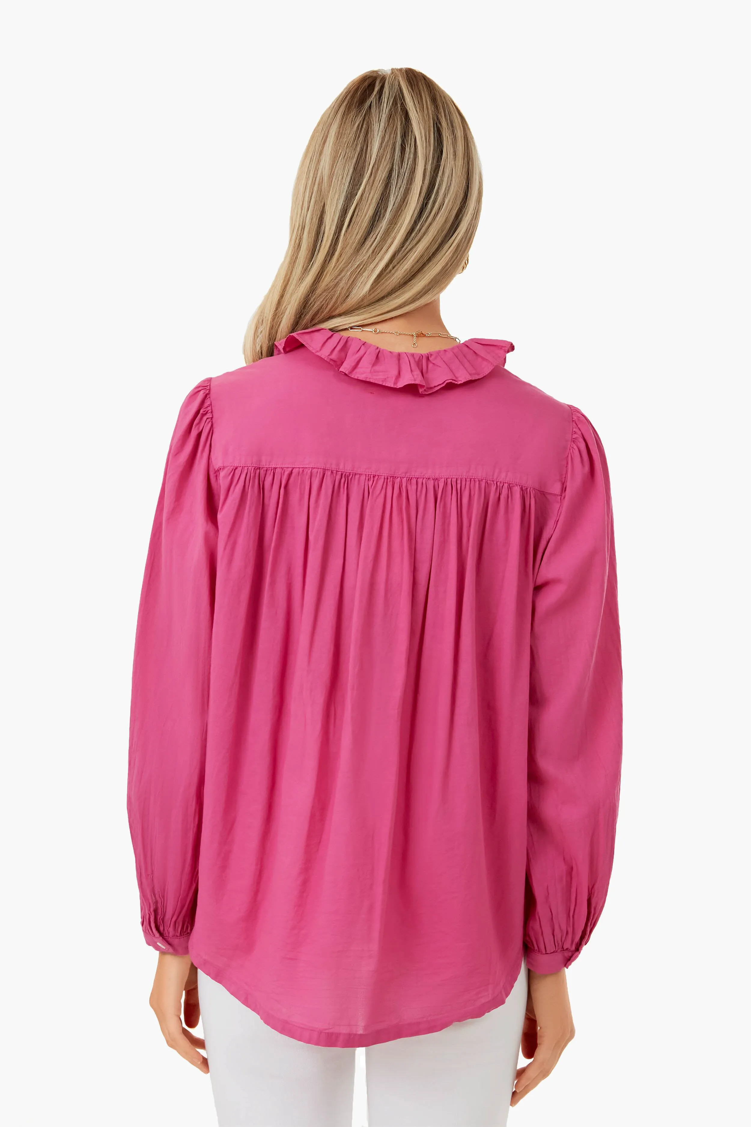 Magenta Pink Larsen Top