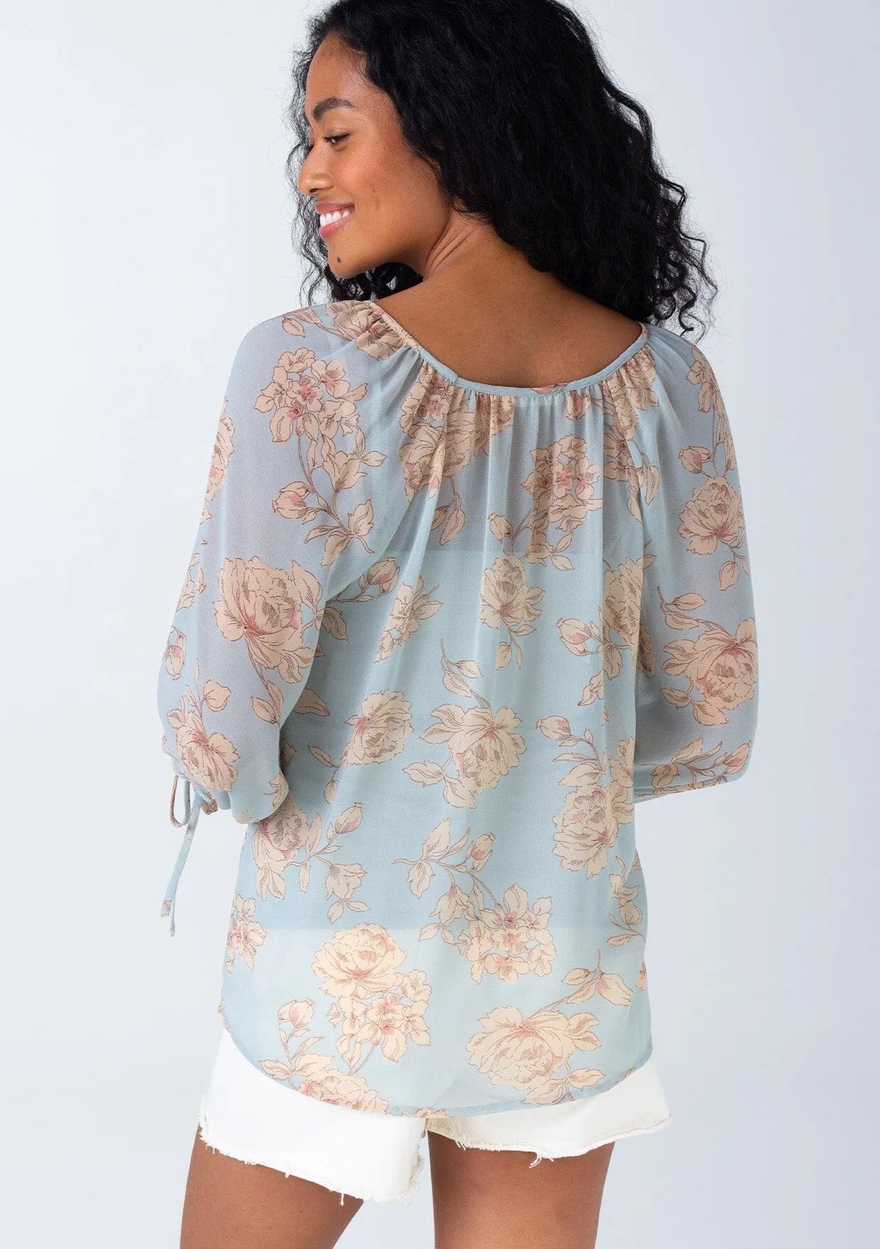 Riverside Floral Blouse