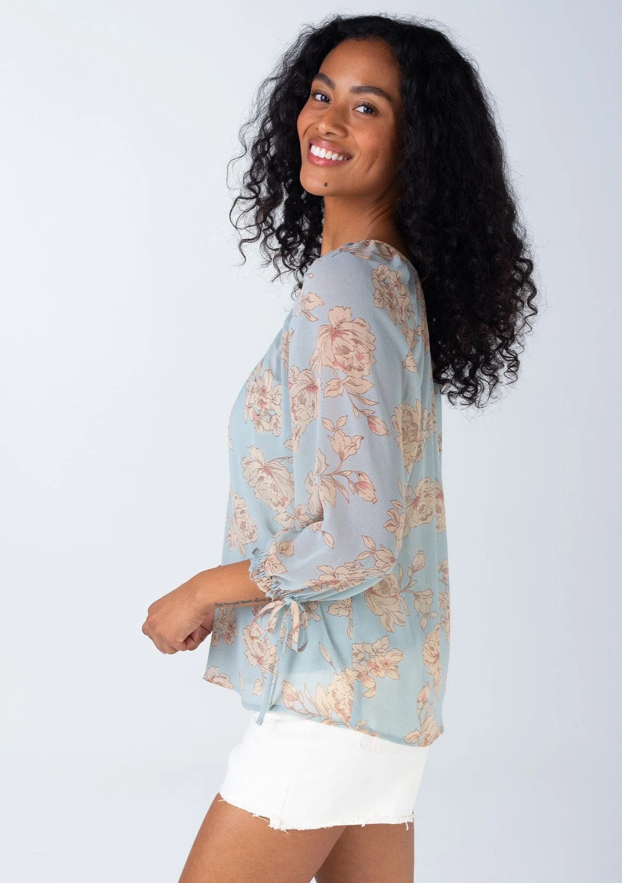 Riverside Floral Blouse