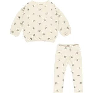 Rylee   Cru Spongey Knit Set - Daisy