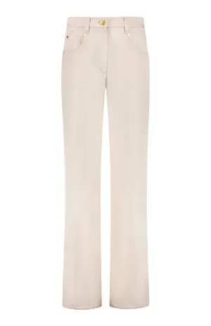 Satin Cady Trouser