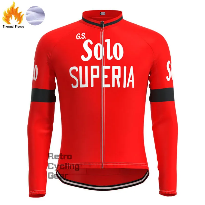 Solo Superia Fleece Retro Cycling Kits