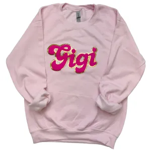 SW-6723 GiGi-Pink Sweatshirt