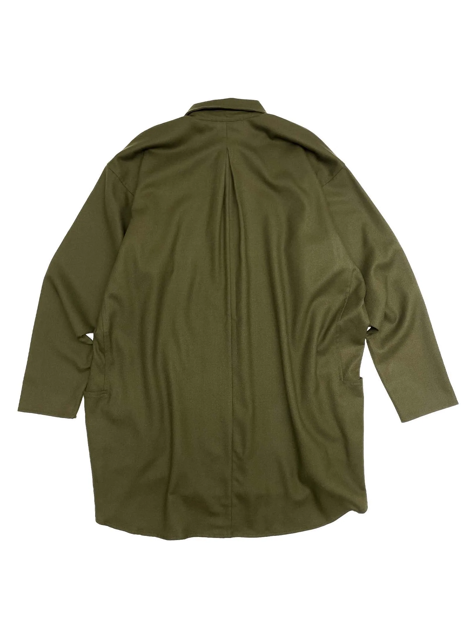 Tailored Artist's Smock in Army