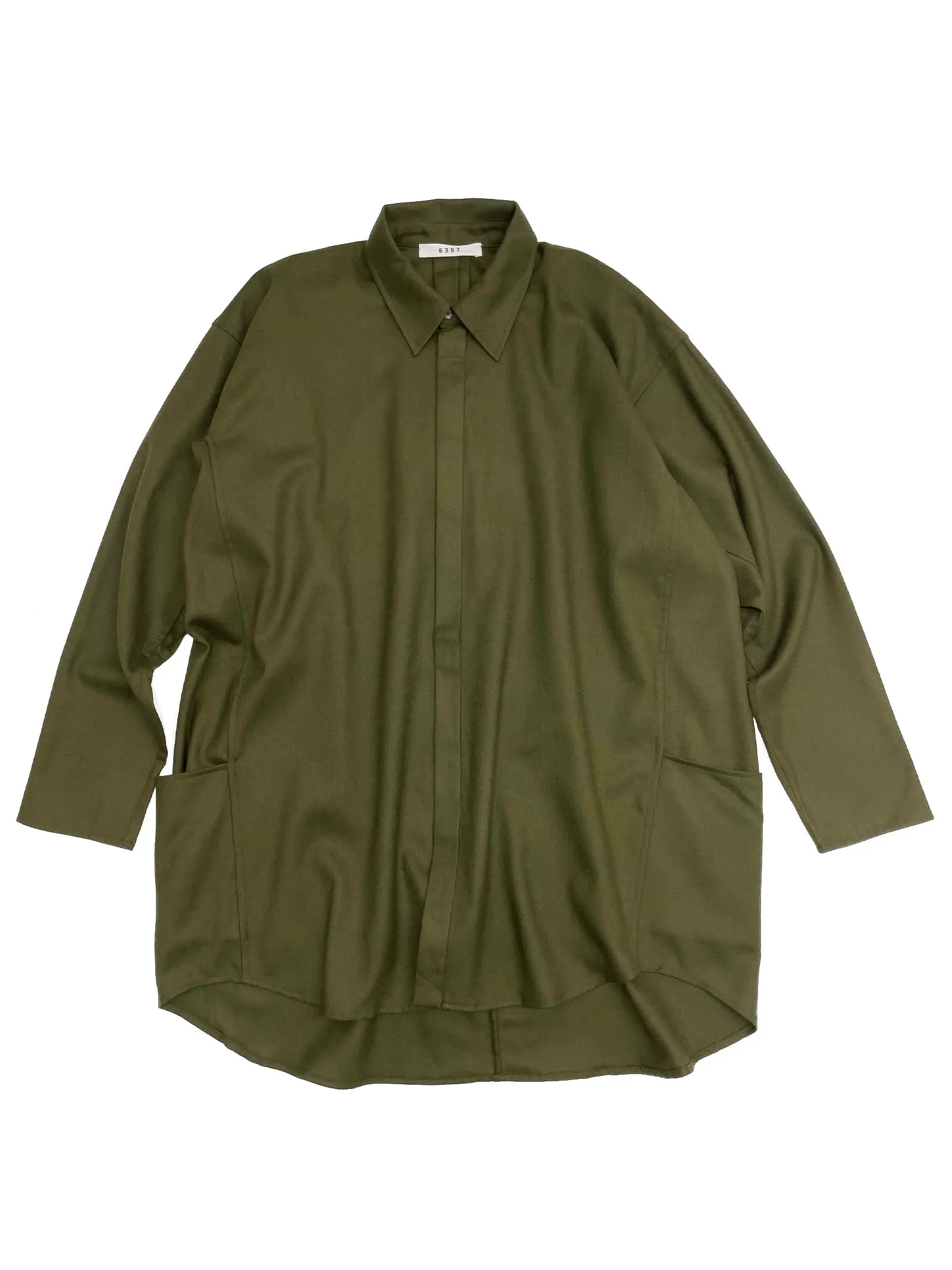 Tailored Artist's Smock in Army