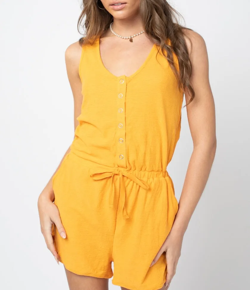 Tangerine romper