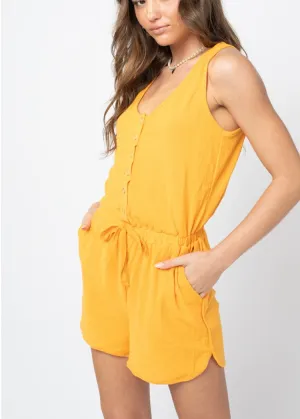 Tangerine romper