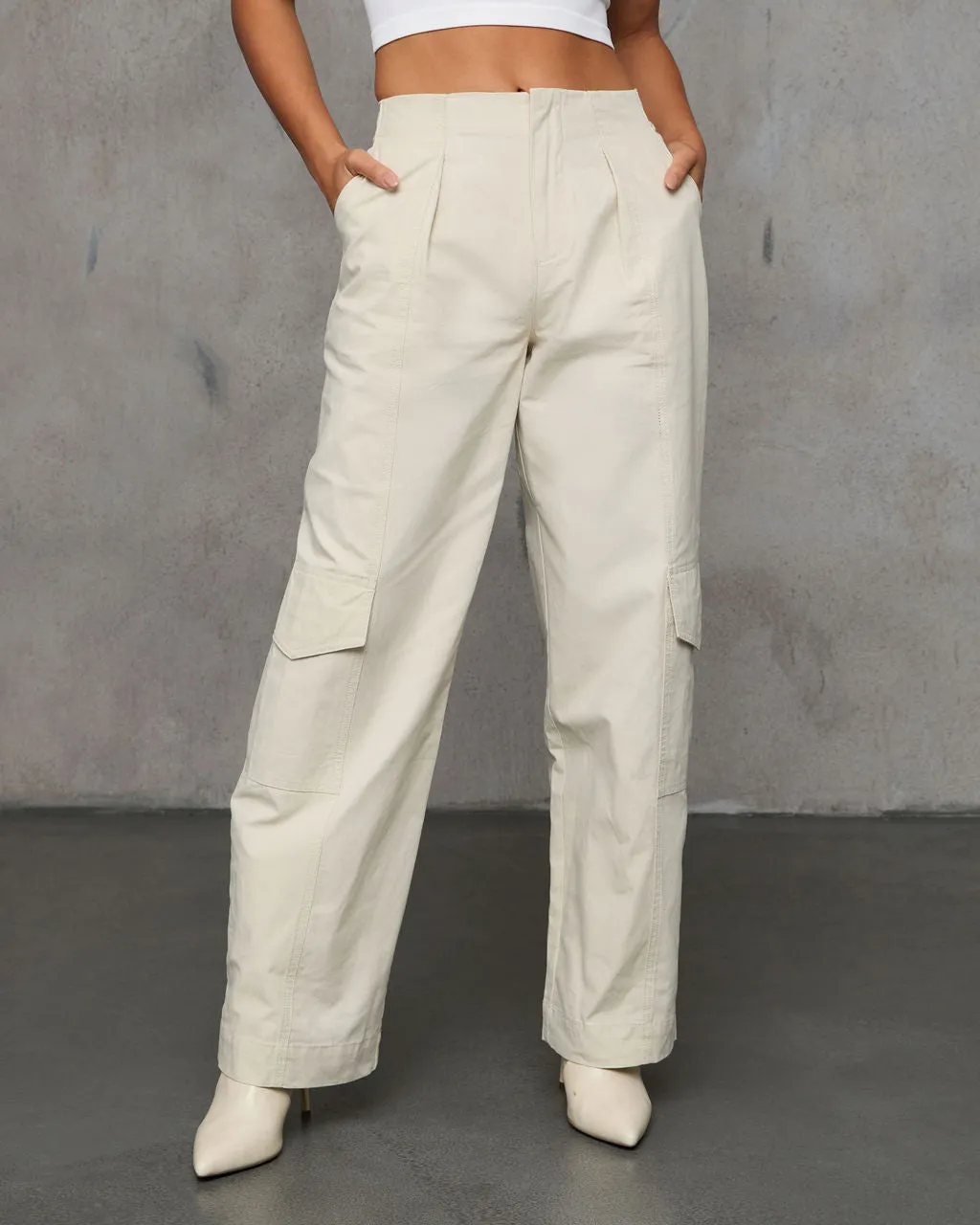 Together Again Pleated Front Pants