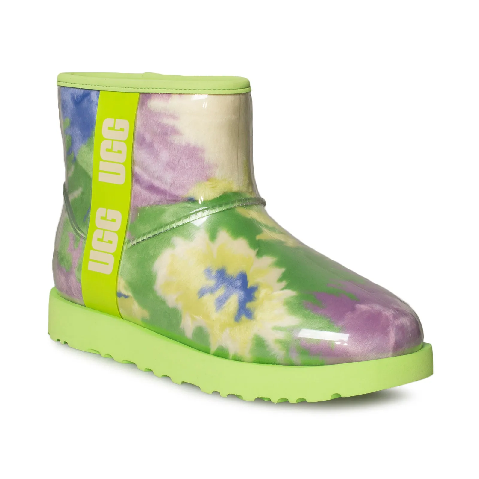 UGG Classic Clear Mini Tie Dye Apple Boots - Women's