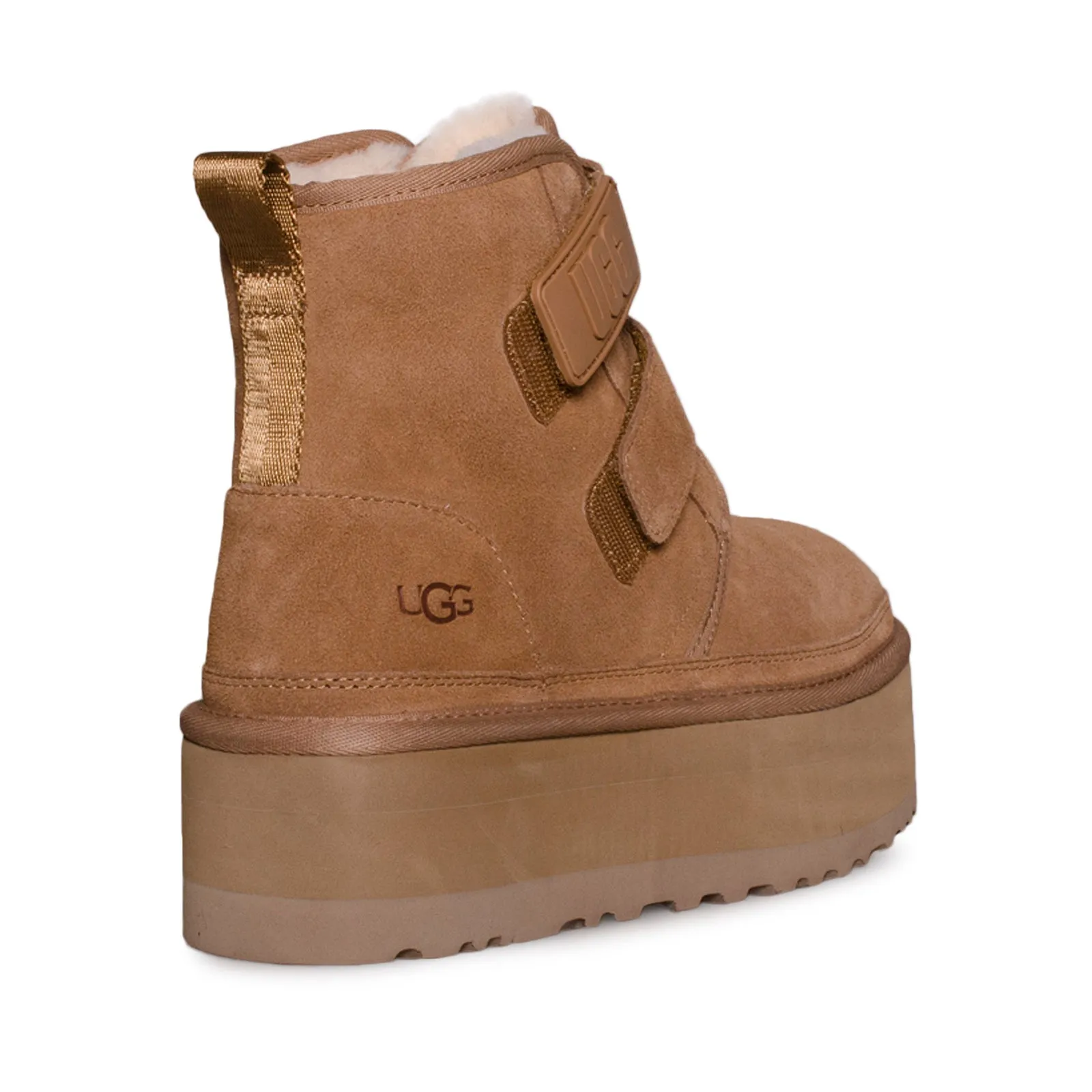 UGG Neumel Platform Chukka Chestnut Boots - Youth