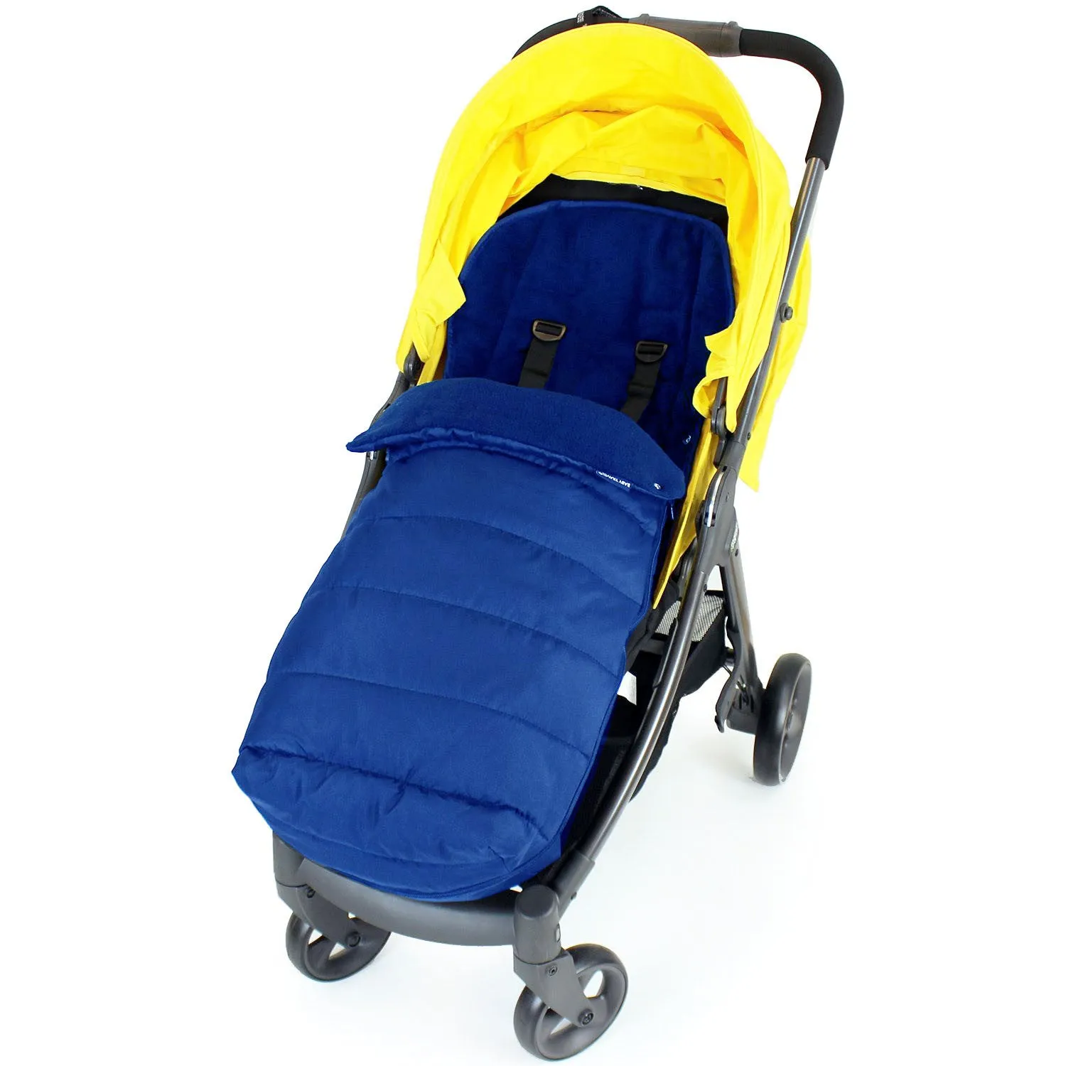 Universal Tippitoes Toto Stroller Large Luxury Foot-muff And Liner - Navy (Navy)