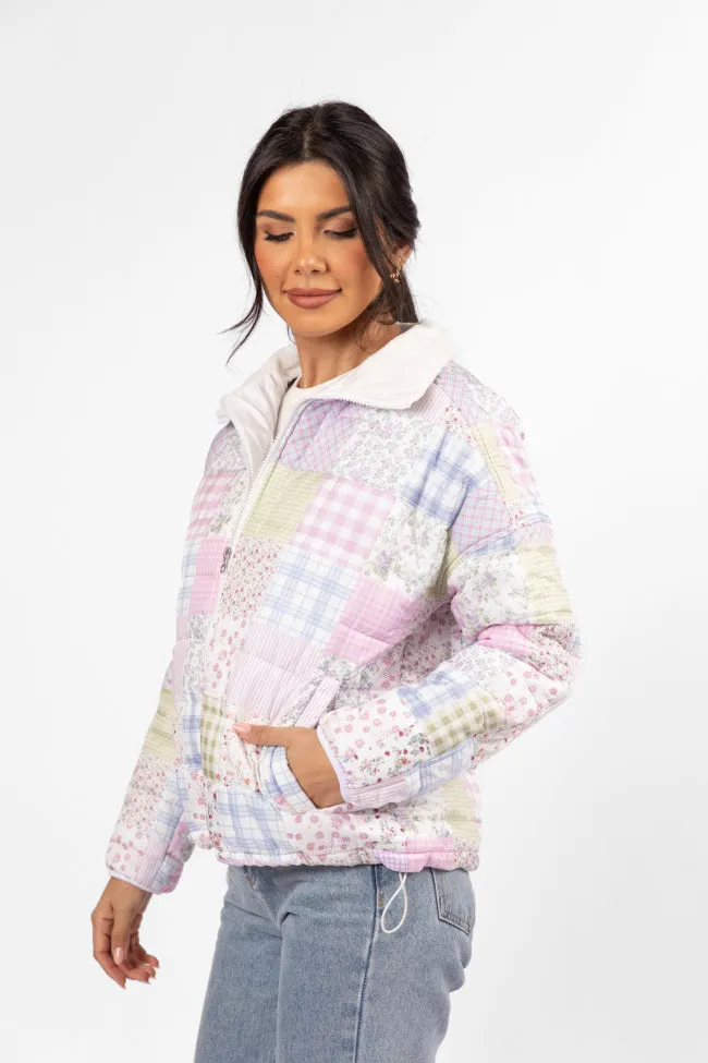 Vail Valley Multi Patch Printed Puffer Jacket SALE