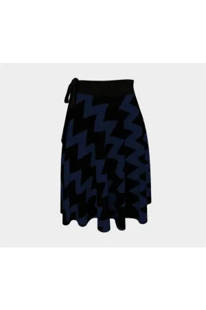 Waveform Wrap Skirt