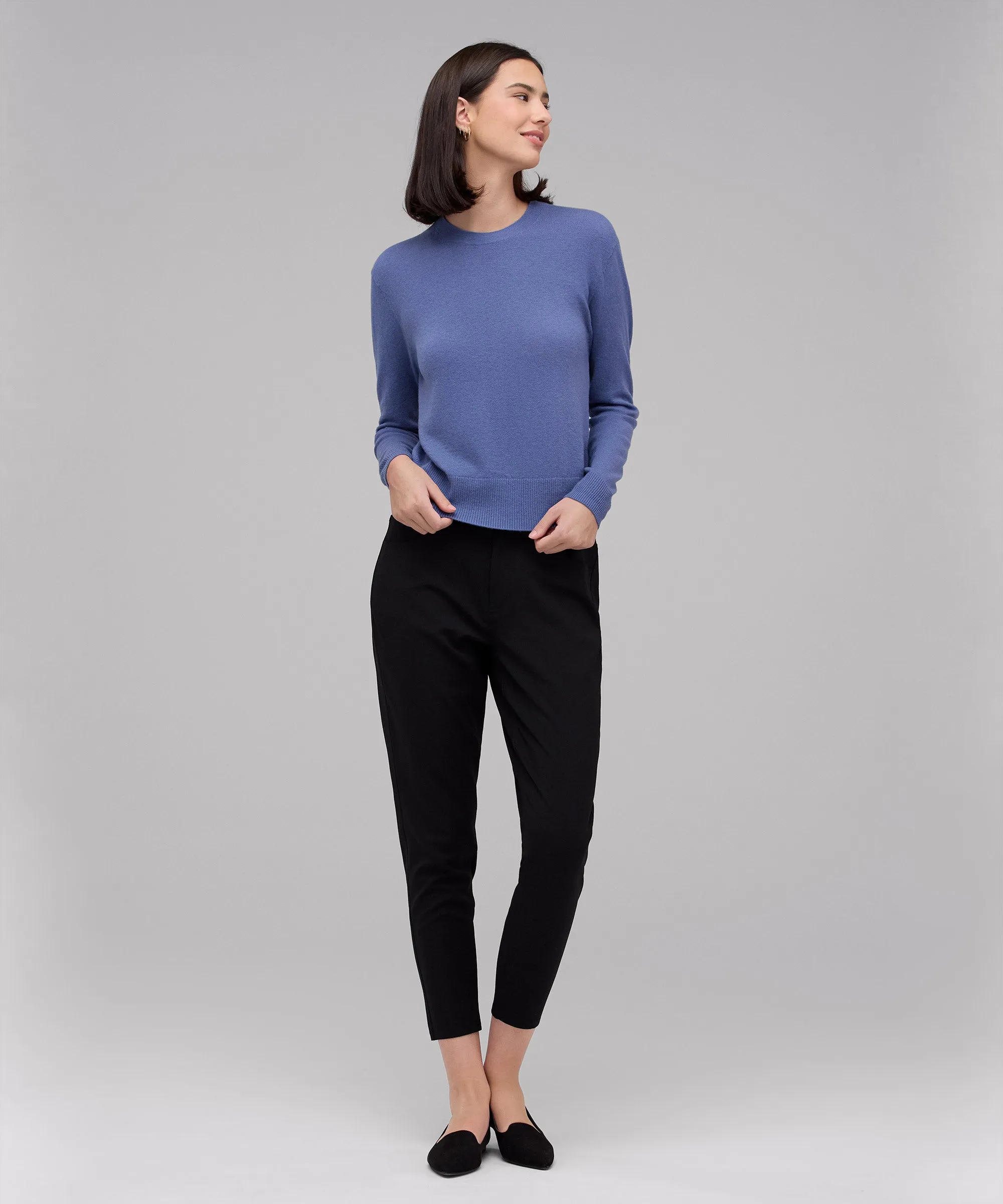 Women's Merino Cashmere Crew Sweater