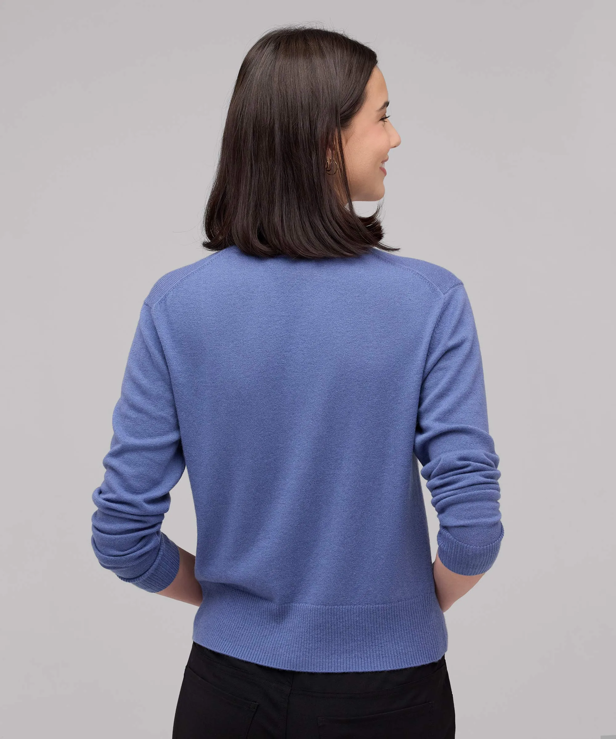 Women's Merino Cashmere Crew Sweater