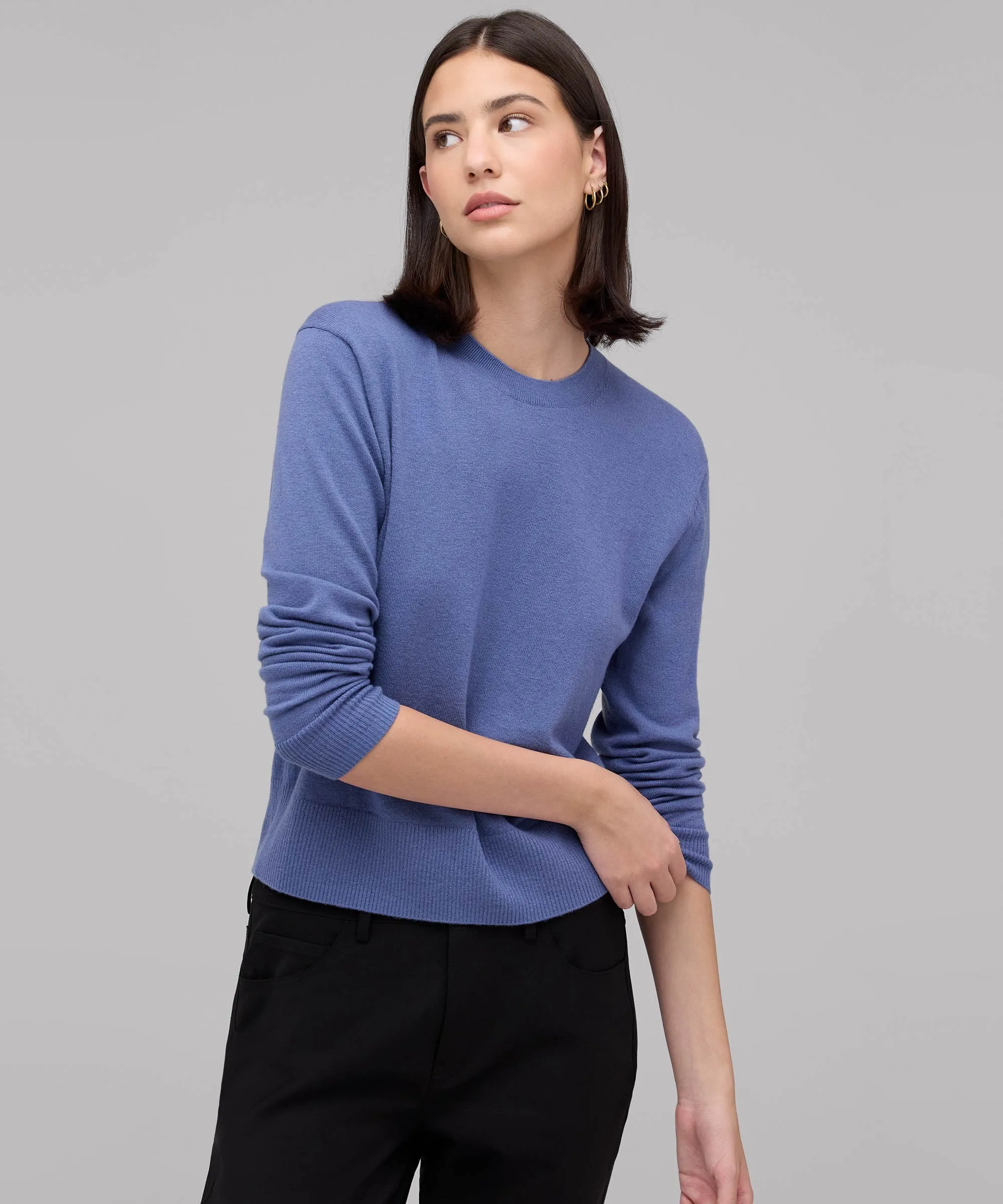 Women's Merino Cashmere Crew Sweater